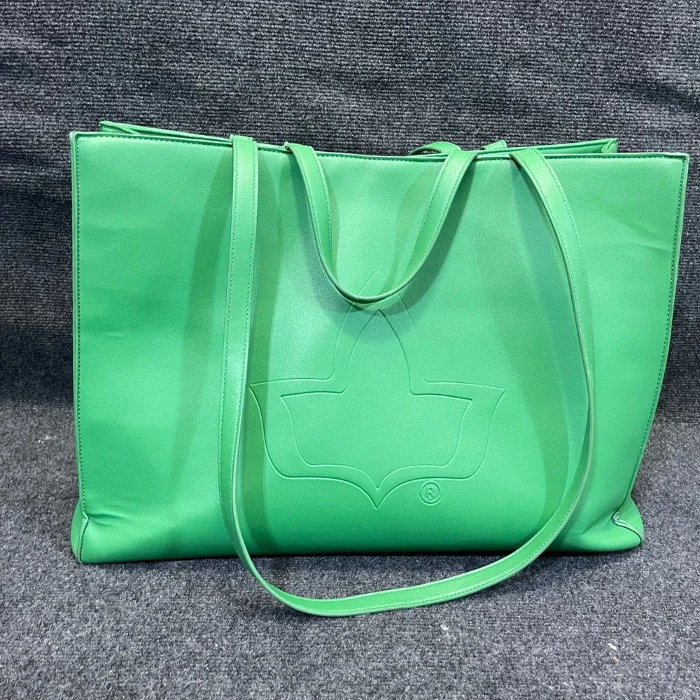 Alpha Kappa Alpha Sorority Inc Boule 2022 Green Ivy Leaf Tote Bag Travel Handbag